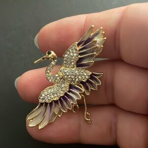 Macys  crane bird 🐦 pin